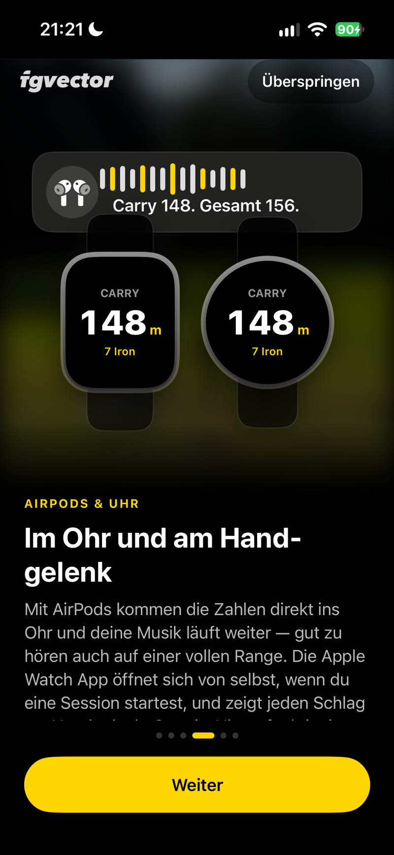 Im Ohr und am Handgelenk