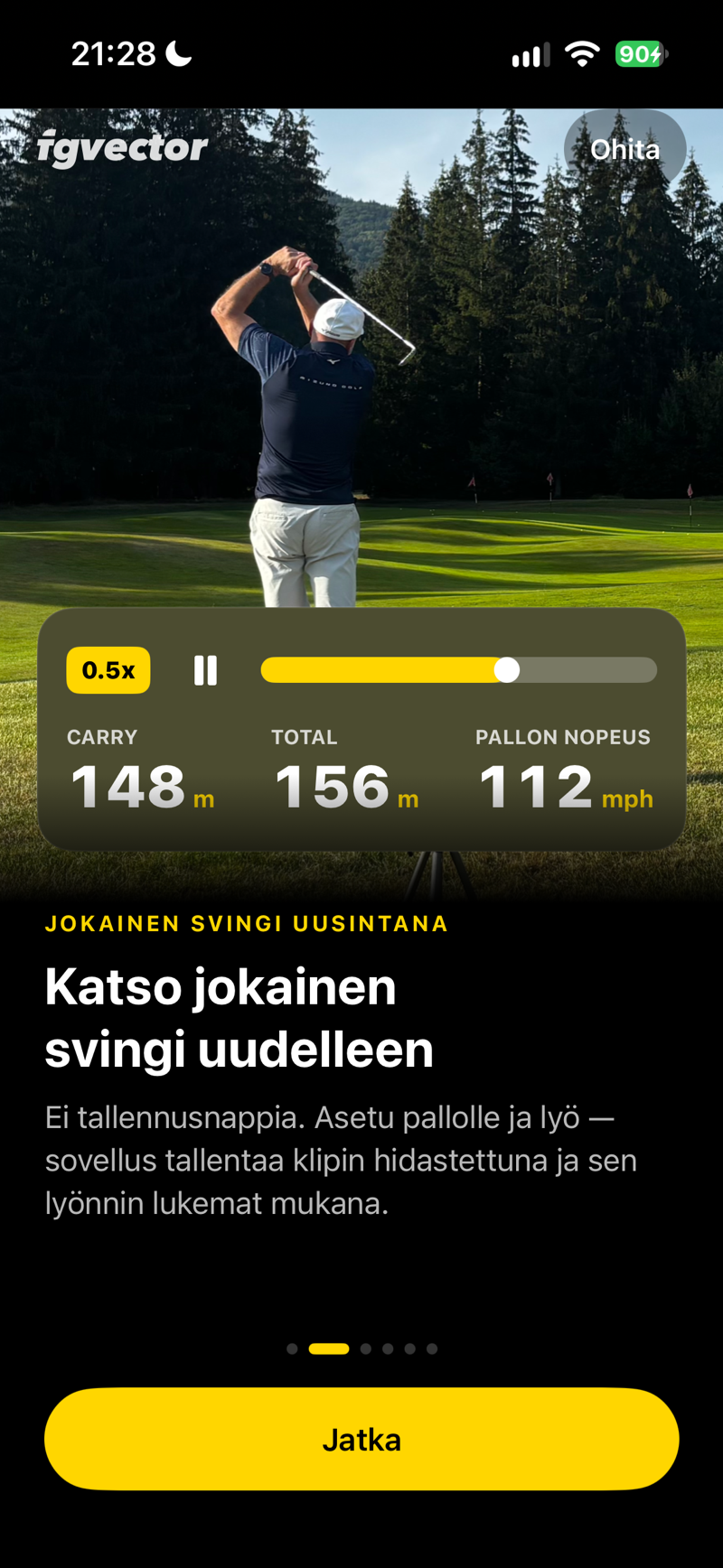Katso jokainen svingi uudelleen