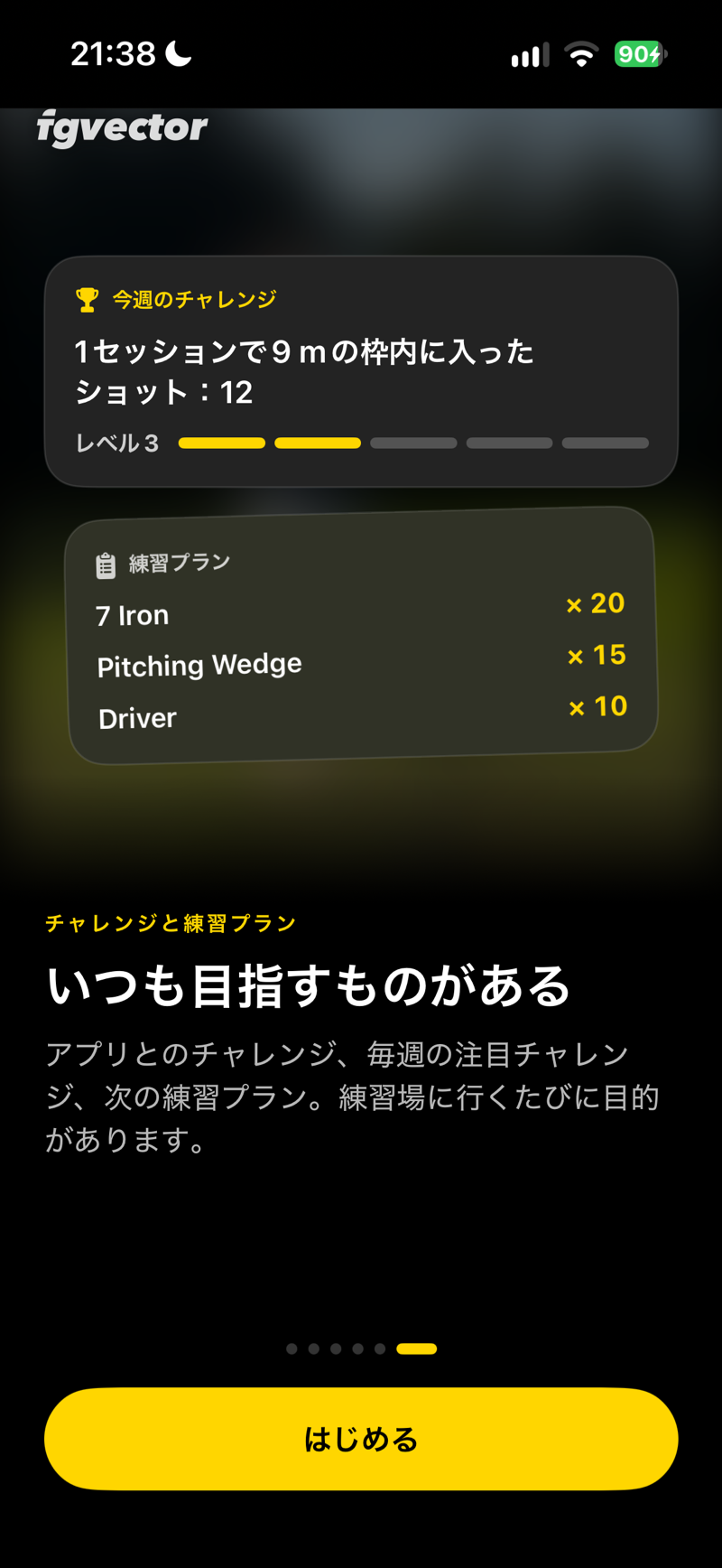 いつも目指すものがある