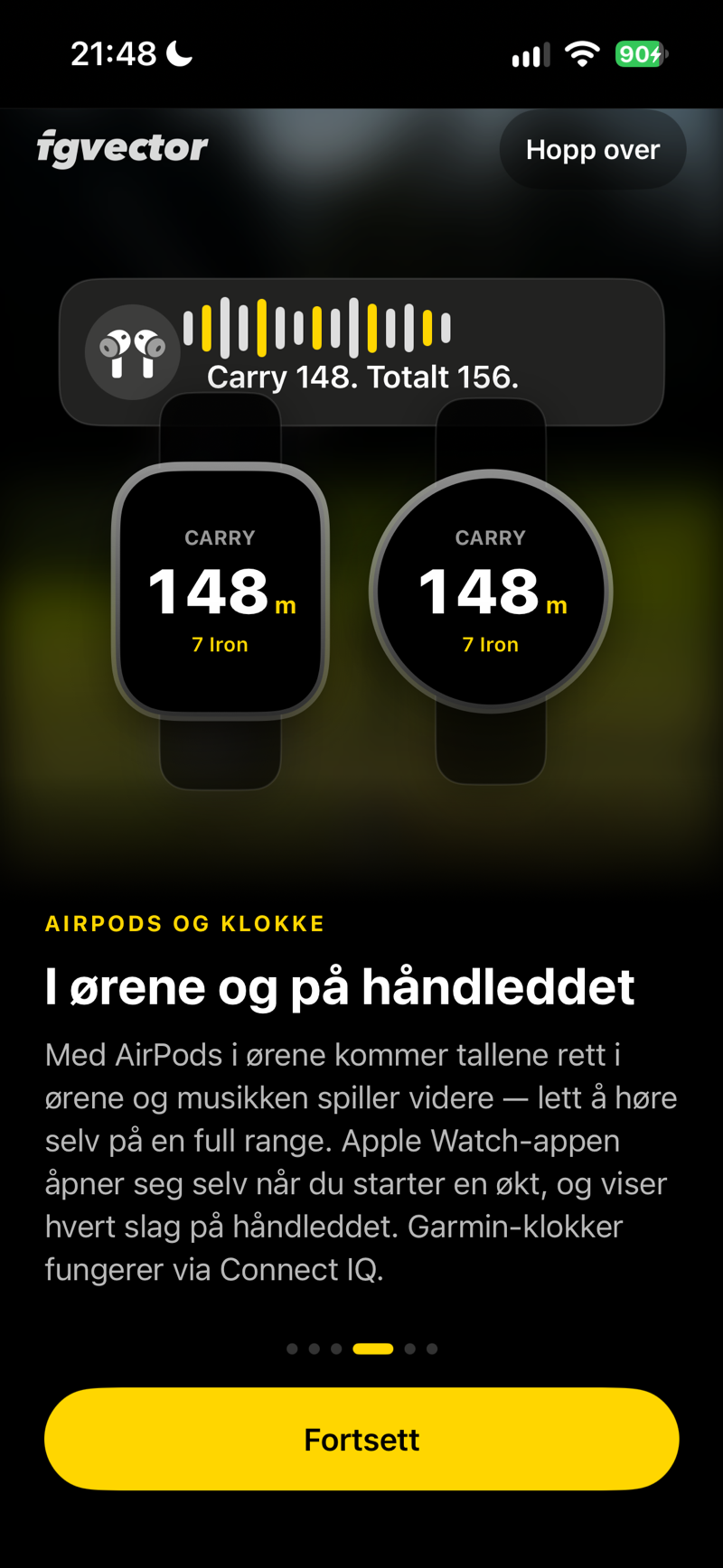 I ørene og på håndleddet
