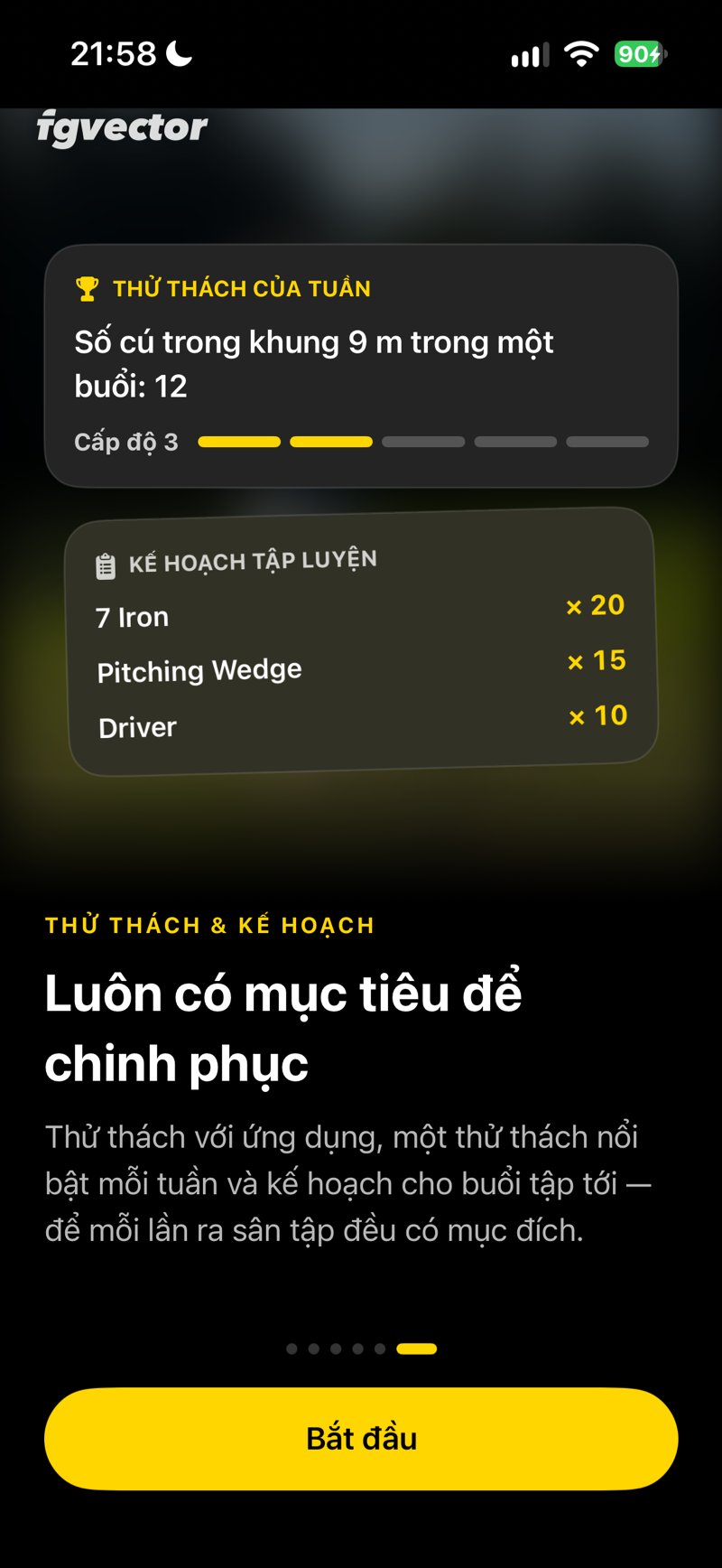Luôn có mục tiêu để chinh phục
